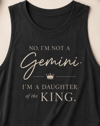 Black Daughter of the King statement top from Pretty Convicted